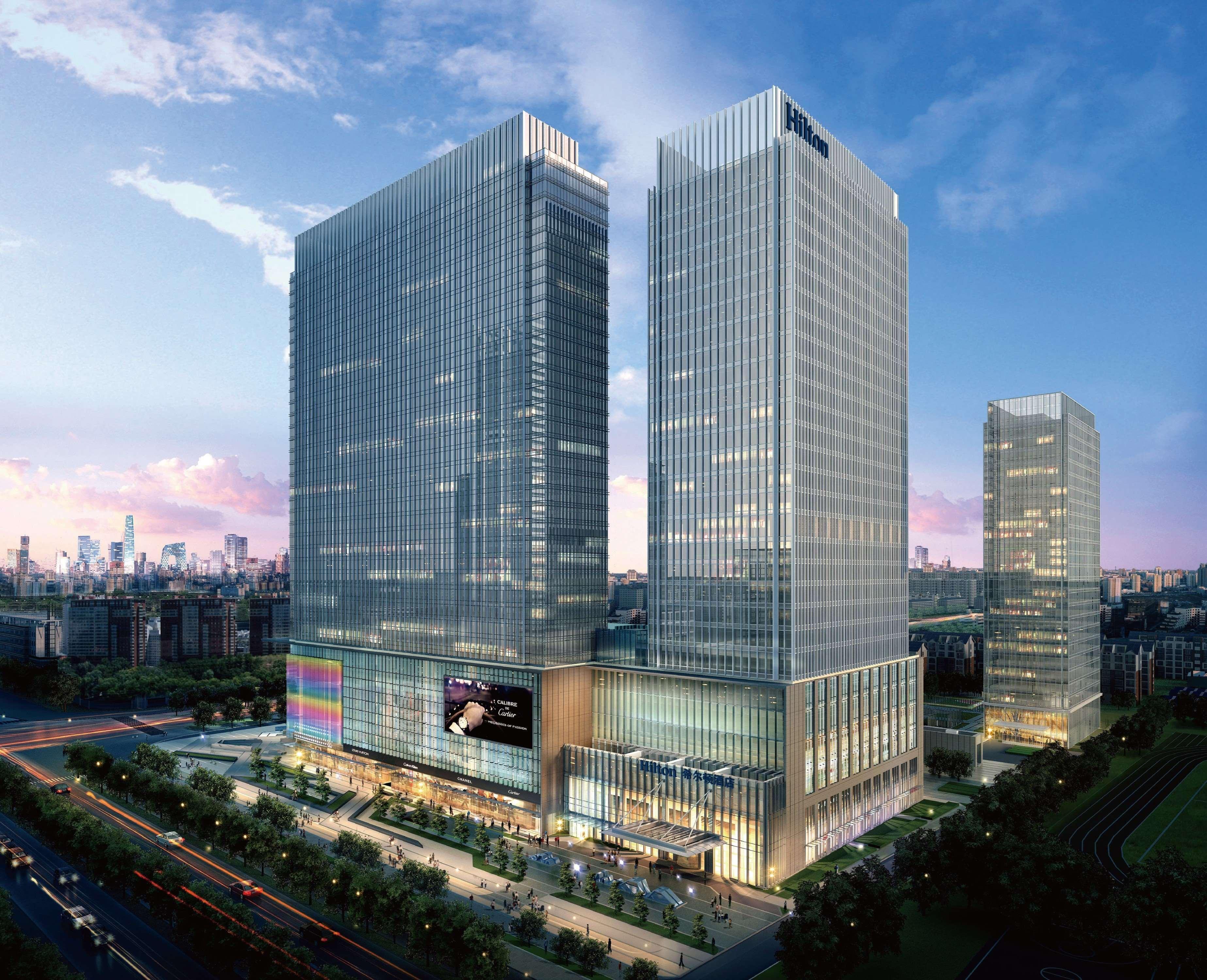 Hilton Beijing Tongzhou Hotell Eksteriør bilde